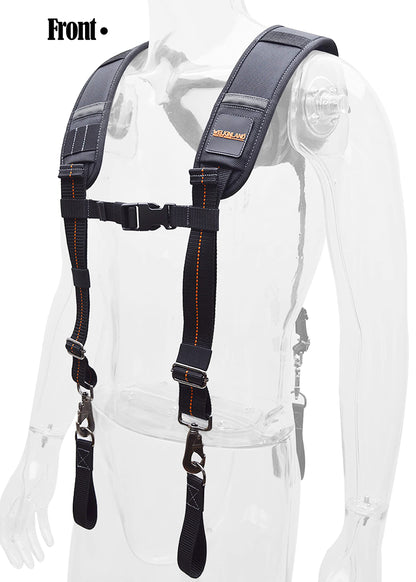 WELKINLAND Tool belt suspenders for men, Nail bag suspenders, Tool bag construction suspenders carpenter