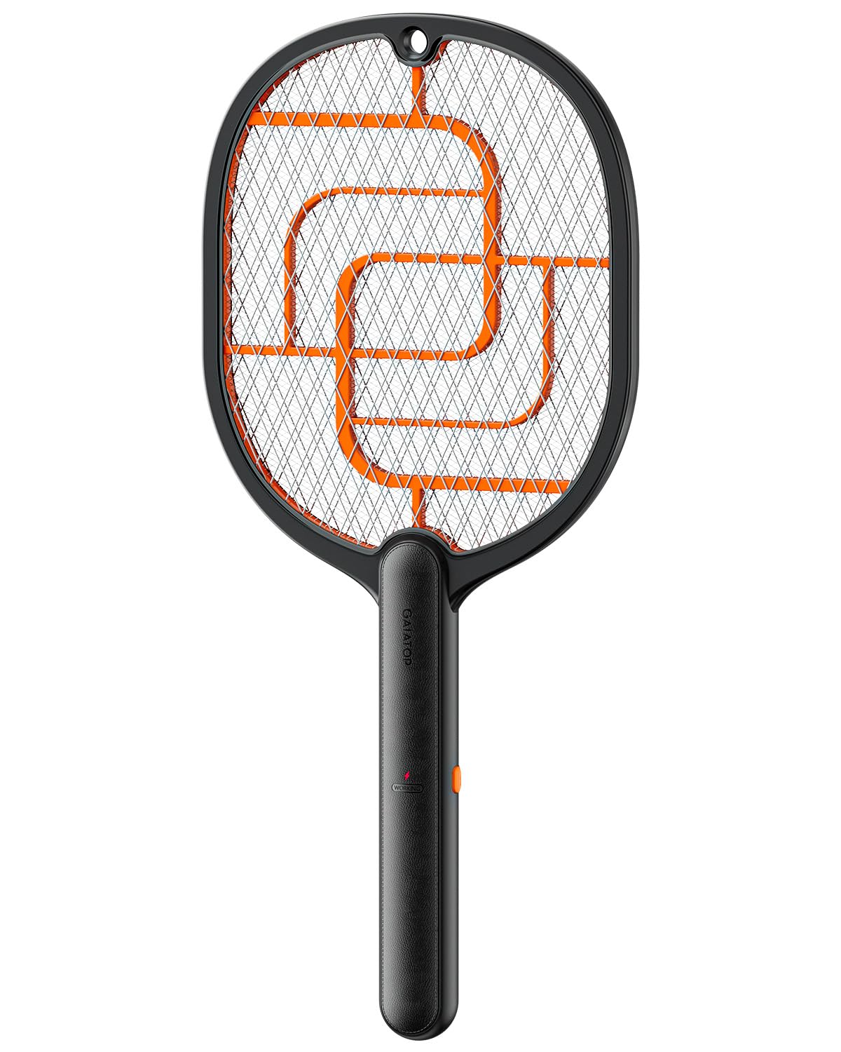 GAIATOP Electric Fly Swatter, 3800V Battery Powered Handheld Fly Zapper, 3-Layer Protection Grid Bug Zapper Racket for Home Bedroom Kitchen Office Backyard Patio Indoor Outdoor.
