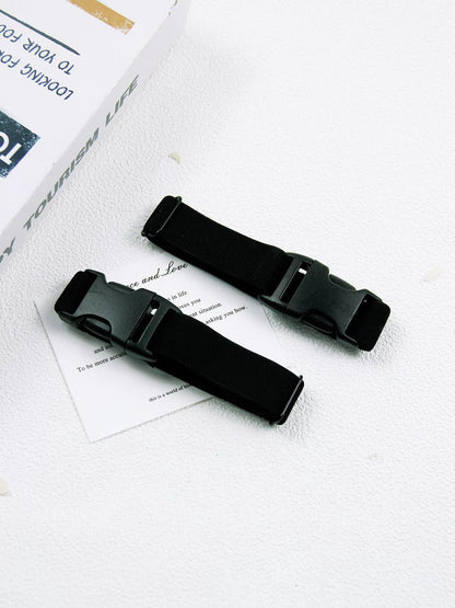 Punk Arm Cuff Jewelry for Women Men Elastic Upper Arms Cuff Bracelets for Men Black Belt Armband (2pc-Arm)