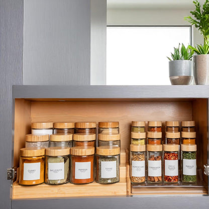 312 South Asian & Indian Spice Labels for Spice Jars including Best by Labels for Storage Organization & Kitchen Pantry- South Asia Spice Collection (White, Square)