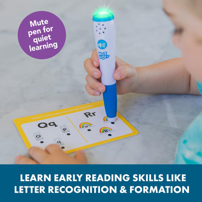 Educational Insights Hot Dots Alphabet Set with 72 Activities, Learn to Read Preschool Set with Interactive Pen, Ages 3+