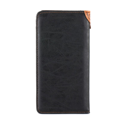Montana West Western Wallet for Men Long Bifold Wallet with Card Slots RFID Blocking Cowboy Vintage Checkbook Wallet Gift for Men