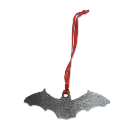 Bat Ornament Pewter Charm Travel Souvenir Batcave Nature Theme Miniature Ornament