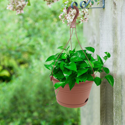 3Pcs Hanging Hanging Plant Pot Basket with Drainage Holes for Home Balcony Pots