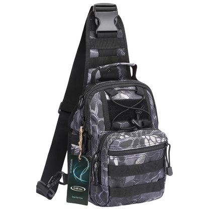 G4Free Outdoor Tactical Bag Backpack, Military Sport Bag Pack Sling Shoulder Backpack Tactical Pack for Every Day Carry