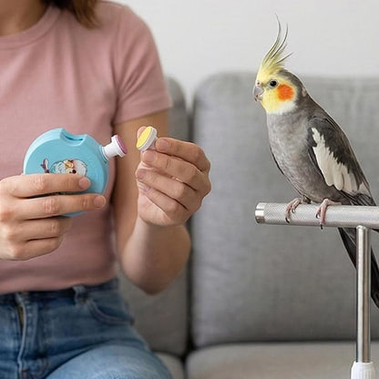 Small Bird Beak Grinder with Electric Motor Nails File Electric Trimmer for Parrots Portable Design Low Noise Operations Quiet Grinder