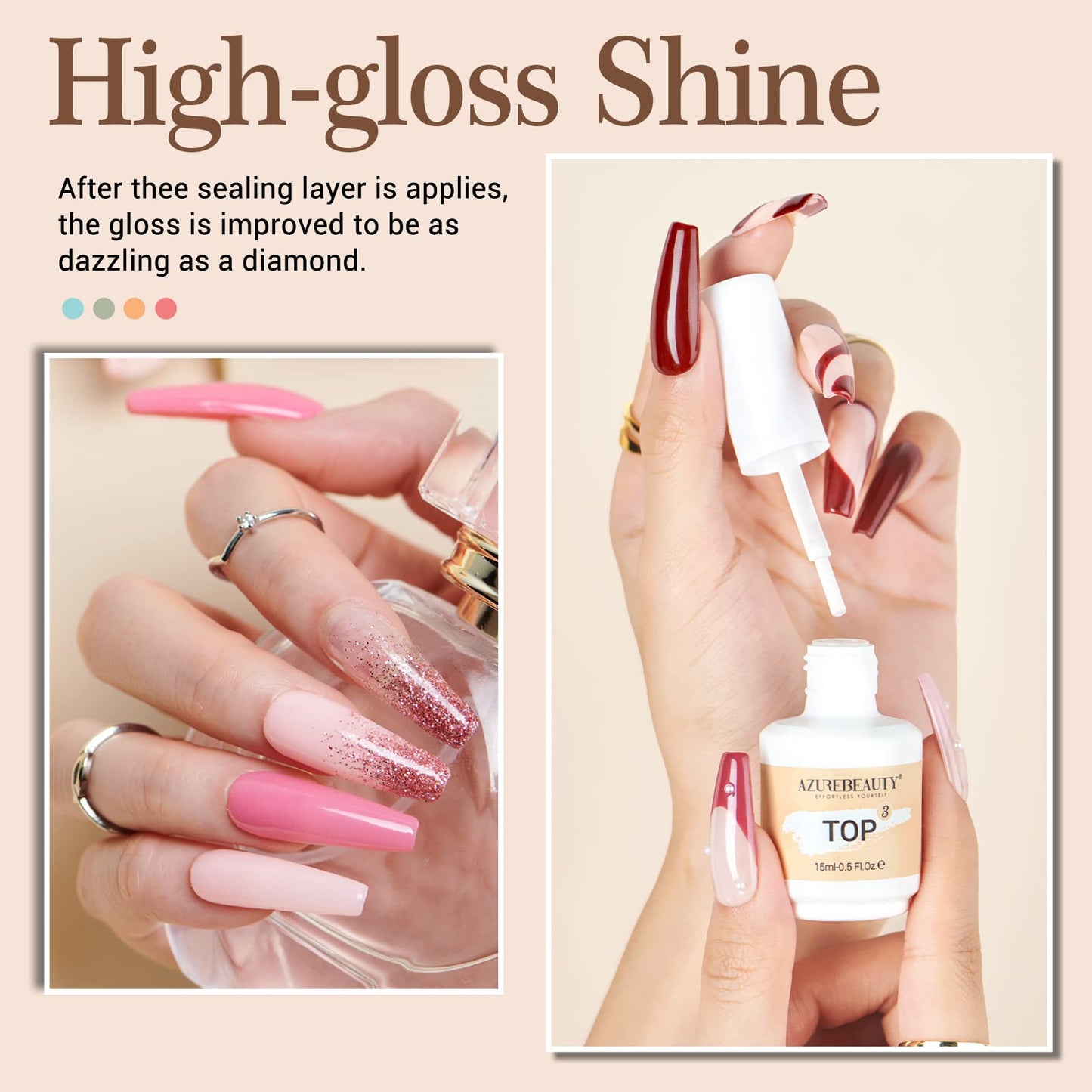 AZUREBEAUTY 31 Pcs Dip Powder Nail Kit 20 Colors Glitter Nude Brown Pink White Gray Dip Powder Liquid Set with Top/Base Coat Activator for French Nails Art Manicure DIY Salon Women Valentine's Gift
