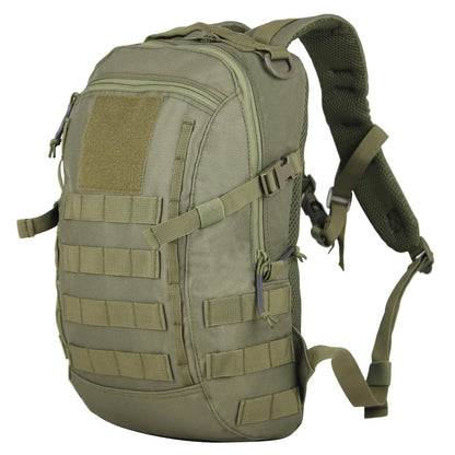 PAIWPHLI Small Tactical Backpack Military Daypack 12L Molle Bag Rucksack Army Daypack for Outdoor,Hiking,Camping,Travel (Green)