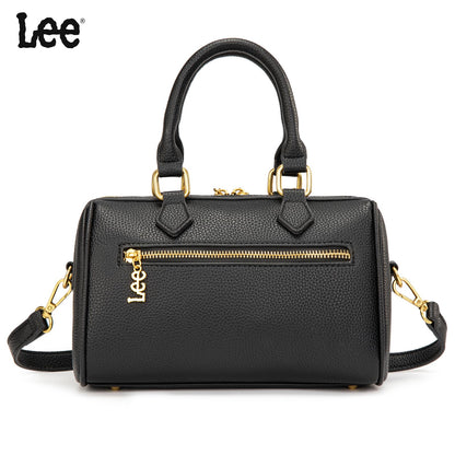 Lee Satchel Purses for Women, Small Top Handle Handbag, Convertible Crossbody Satchel with Detachable Shoulder Strap for Casual Use, LEE70-001BK