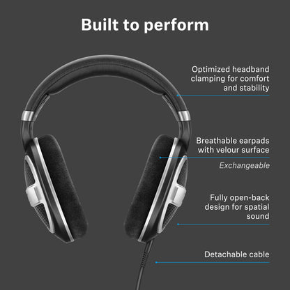 Sennheiser HD 599 - Open Headphones, Special Edition, Black, Wired