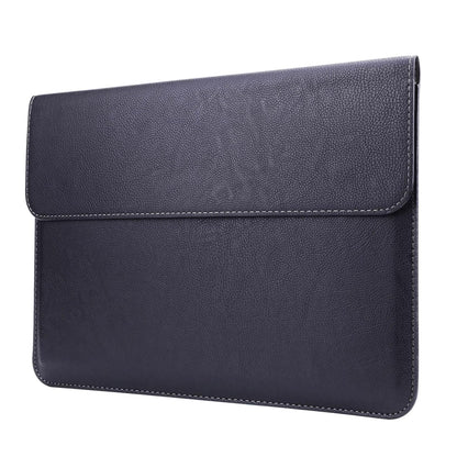 Megoo Protective Sleeve for Surface Laptop 7 15 Inch, / Surface Laptop Studio 14.4 Inch, Slim and Lightweight Leather protective Sleeve, Also Compatible for Microsoft Surface Book 13.5 Inch - Black