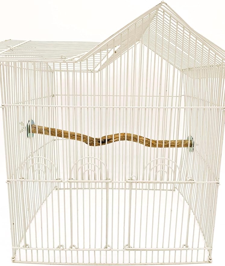 Polly's Full Length Hardwood Bird Perch, 18-Inch