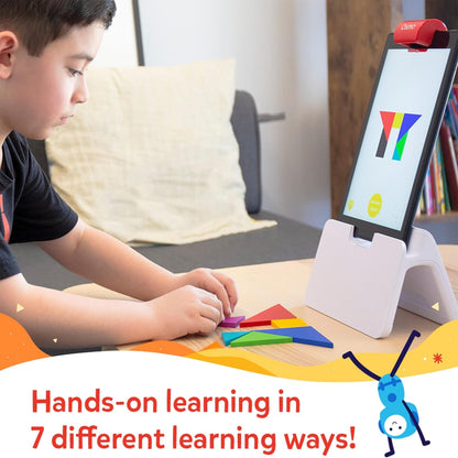 Osmo Genius Starter Kit for Kids Ages 6–10 | 7 Educational Learning Games | Fire Tablet Compatible | Latest Version | Educational STEM Learning System | Base Included
