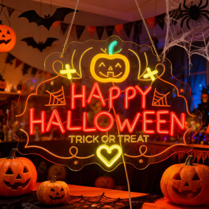 Halloween Neon Sign,