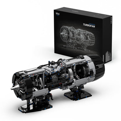 Nifeliz Turbofan Engine Building Set, Engineering Challenge Model for Adult Collectors, Physical Science Project and Display Piece (2,216 PCS, NF10317)
