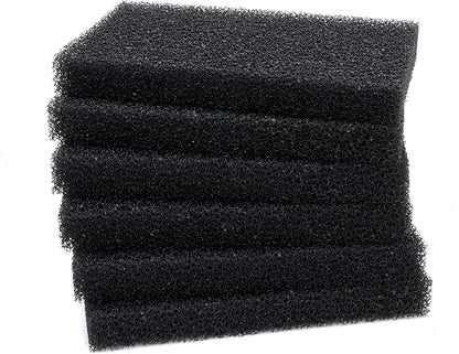 Aquarium Bio Filter Media Sponge, 6.28 x 4 x 0.78 inch 24 Pack Cut-to-Size Foam for Aquarium Fish Tank
