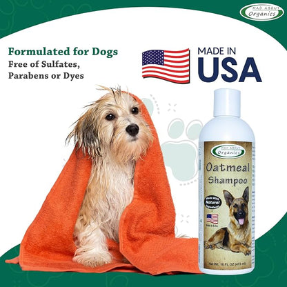 Oatmeal Shampoo Formulated for Dogs 16oz