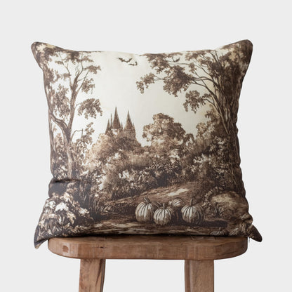 Woven Nook - Halloween 2025 4 Pack - Modern & Luxurious Decorative Throw Pillow Covers - Durable Quality & Machine Washable (18x18)
