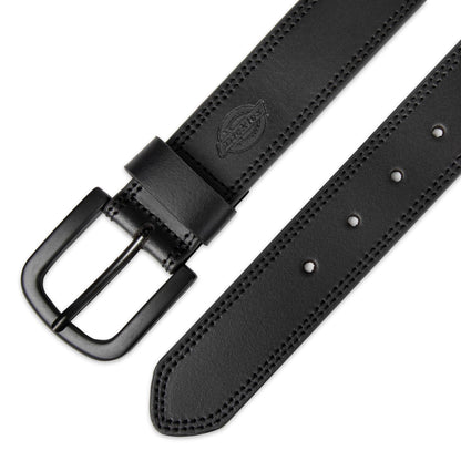 Dickies Men's Big-Tall Two Row Stitch Belt , -black, 54