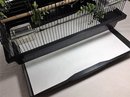 BirdCage Liners - POLY COATED- Medium Sizes -Custom Sizes- 60, 100 or 150 Pre Cut Sheets - Up To 300 Ft of Paper