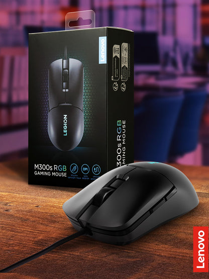 Lenovo Legion M410 Wireless RGB Gaming Mouse – 6 Button Palm Grip Mouse with 16,000 DPI, 53 Hour Rechargeable Battery, 2-Zone RGB Lighting, NVIDIA Reflex Compatible