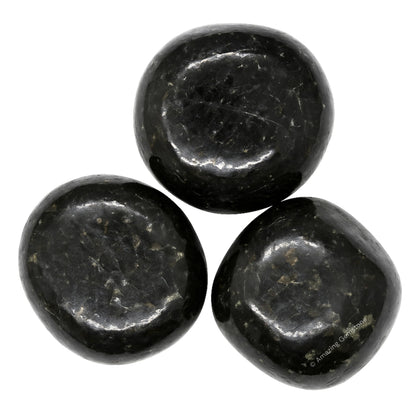 Amazing Gemstone Nuummite Crystals & Healing Stones Tumbled - 1oz Nuummite Stone Gem Stones, Healing Stones for Energy Balance,Stress Relief - Premium Polished Gems Rocks for Meditation & Wellness