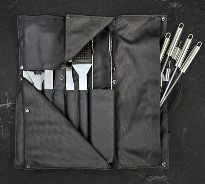 Grill Accessories for Outdoor Grilling - Outdoor Grill Accessories for Barbeque - Premium Grill Tool Sets Grilling Utensils Set - Griddle Accessories Kit - BBQ Gear