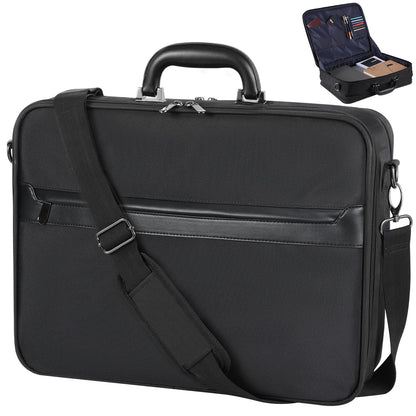 Jetviivid Laptop Briefcase for Men 15.6-16 inch Laptop Bag Lightweight Attache Case, Business Work Bag Computer Carrying Case