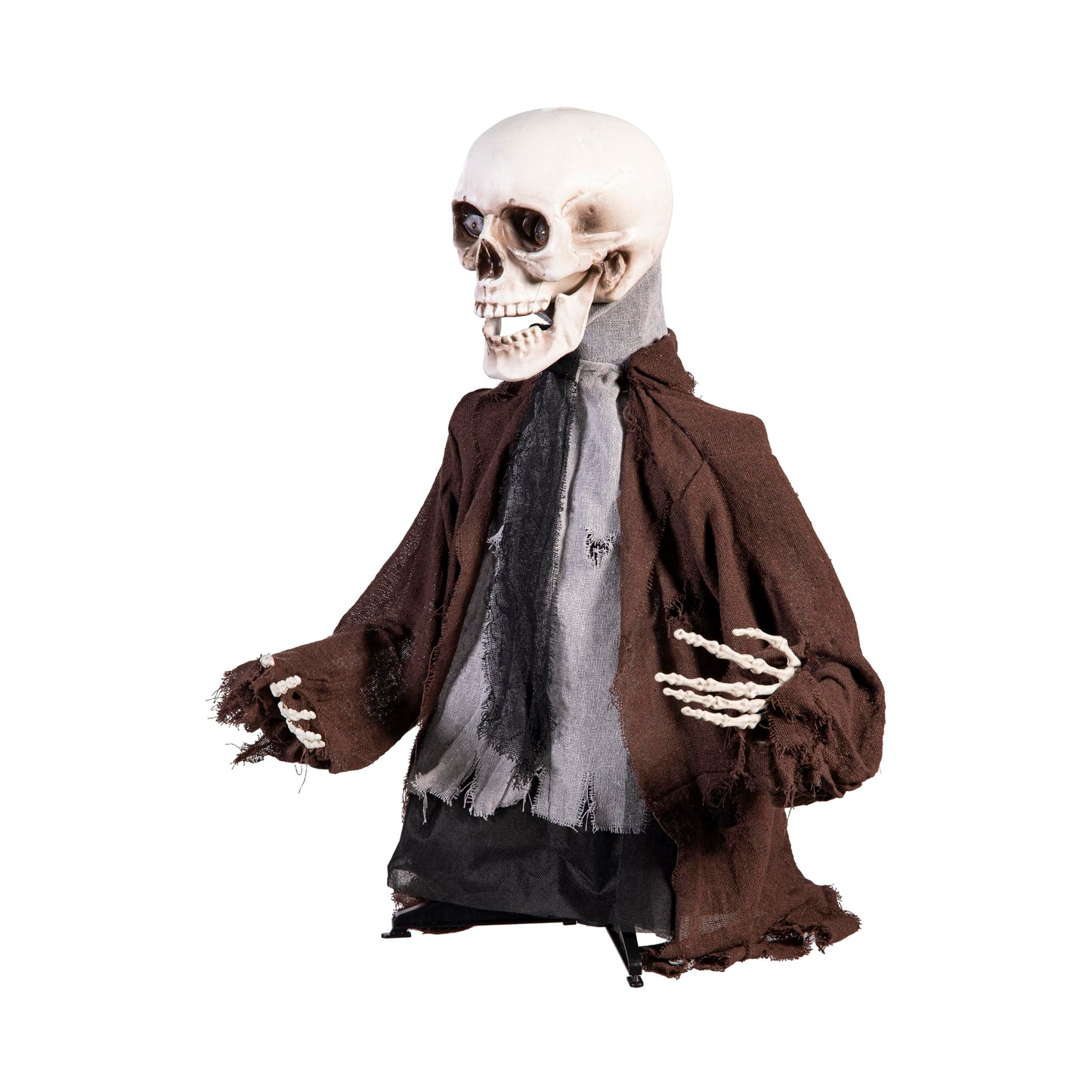 Evergreen Animated Groundbreaker Zombie for Halloween Outdoor Decoration, Sound Activated Zombie with Sporky Sound & Glowing Eyes, Halloween Props for Graveyard Lawn Yard Haunted House Decor