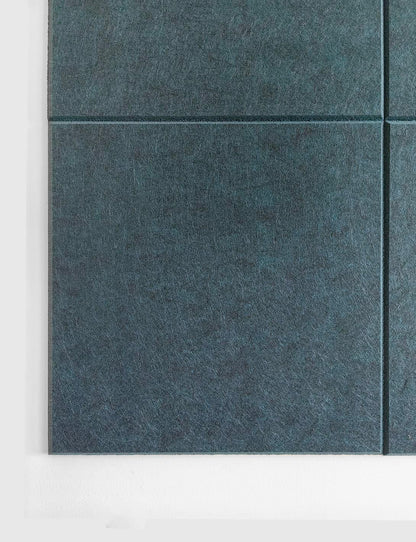 DECORITA Dark Green Bulletin Board | Large Cork Boards Alternative for Walls | Felt Cork Board for Office, Home & Classroom | Green Office Classroom Supplies | Felt Wall Tiles (12-Pack) | Emerald