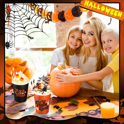 Yungyan 2 Pcs Tiered Tray Decor with Faux Whipped Cream Cups - Halloween Bar & Station Photo Prop Farmhouse Table Decor