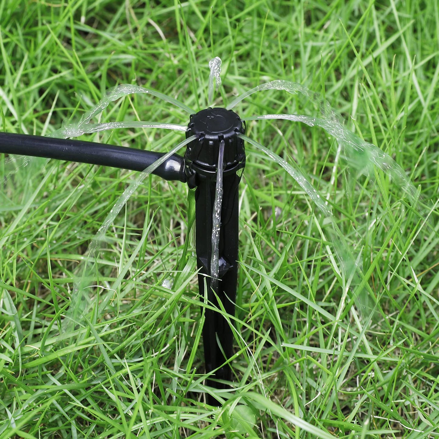 60 Piece of Drip Irrigation Emitters 360 Degree and Professional Irrigation Drippers and Drip Emitters or Sprinkler System Parts and Heads for 1/4 inch Drip Tubing