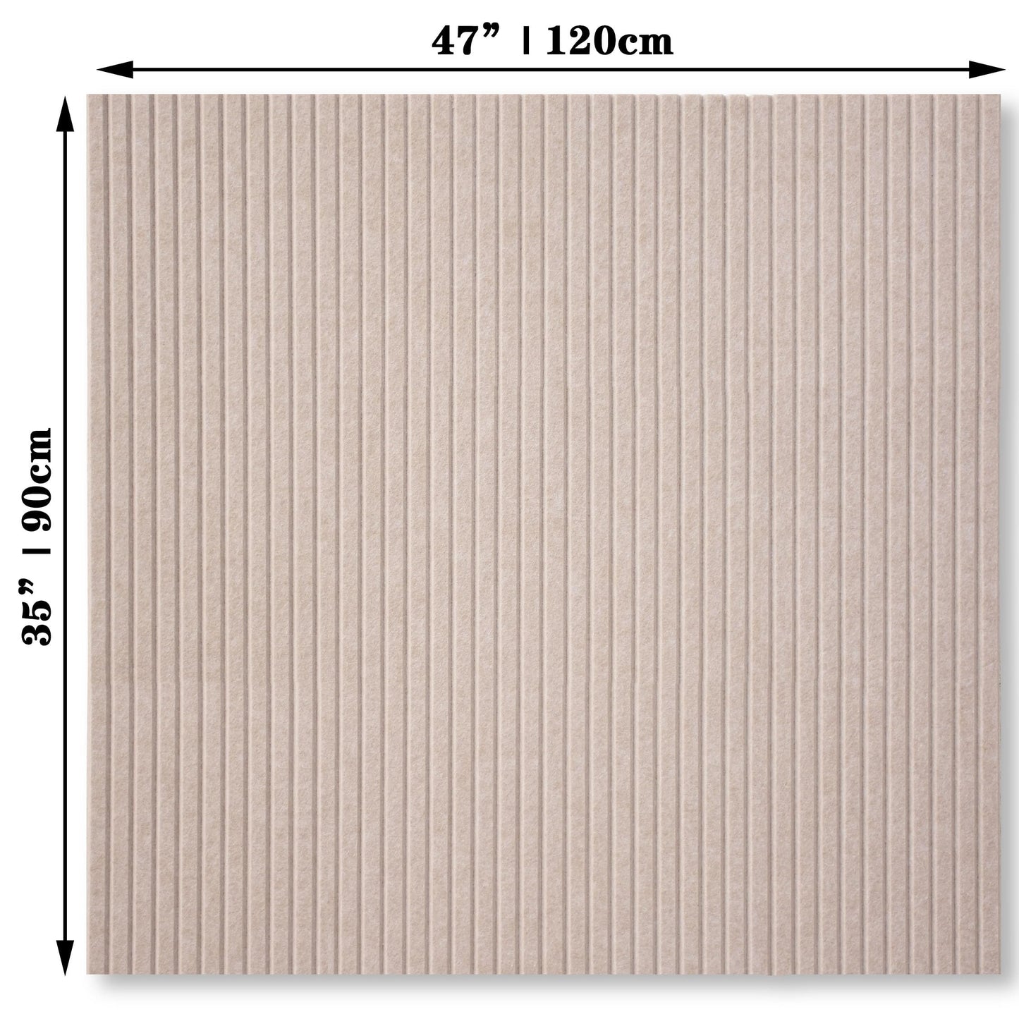 YOUDEFUL Large Cork Board Alternative-12 Pcs Self-Adhesive Felt Bulletin Board Tiles, Felt Pin Board Cork Board Tiles for Home Office Wall Decor, Tack Board 47"x35" (Camel Brown