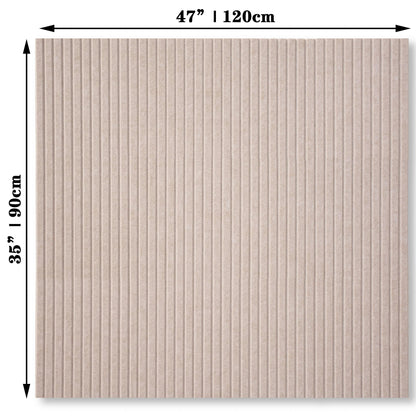 YOUDEFUL Large Cork Board Alternative-12 Pcs Self-Adhesive Felt Bulletin Board Tiles, Felt Pin Board Cork Board Tiles for Home Office Wall Decor, Tack Board 47"x35" (Camel Brown