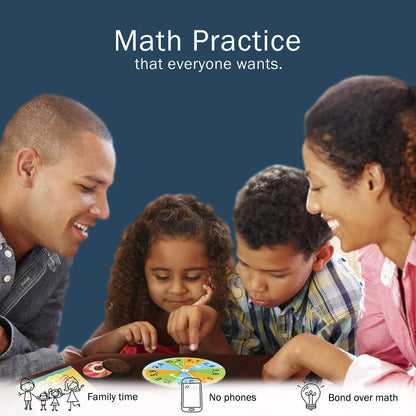 Logic Roots Multiplication and Division Game - Fun Math Board Game, Easy Start STEM Toy, Educational Gift for Kids (Girls & Boys), Homeschoolers, Grade 1 and Up (Say Cheese Cafe)