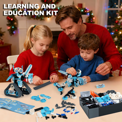 Gaitel Robot Building Kit, Educational STEM Toys & Birthday Gifts for 6 7 8 9 10 11 12+ Year Old Boys Kids, 3 in 1 DIY Science RC Robotics Sets with APP and Remote Control Projects