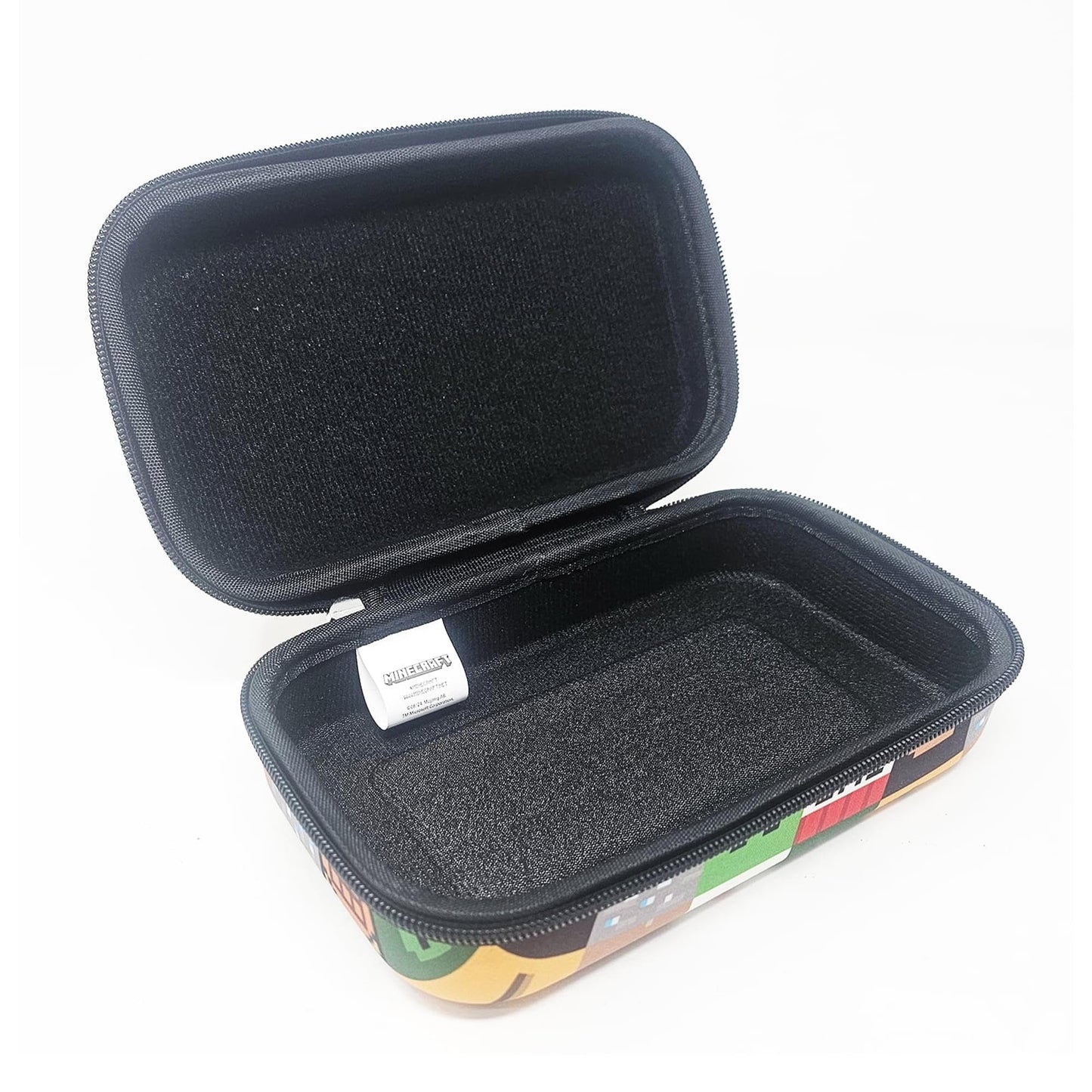 Minecraft Molded Pencil Case with Zipper Closure