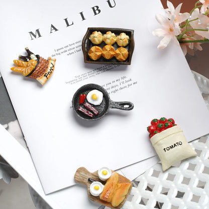 Aiuwo Refrigerator Magnets for Fridge Magnets,Cute Magnets Kitchen Decoration Kitchenware,Perfect for Refrigerators, Whiteboards, Maps and Other Magnetic Items (Kitchenware (5PCS))