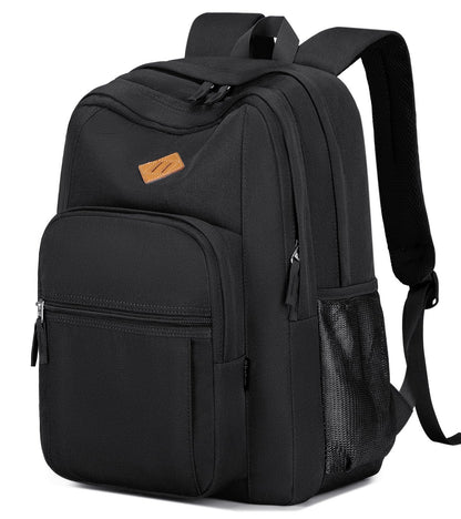 abshoo Classical Basic Womens Travel Backpack For College Men Water Resistant Bookbag (Black)