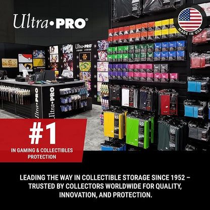 Ultra Pro Trading Card Sleeves – 9 Pocket Card Sleeves for Binder – Platinum Series Pages for Cards & Memorabilia – Archival Safe, UV Protection & 3-Ring Binder Compatible – 100 Pages, Made in USA