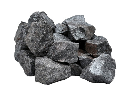 Amazing Gemstone Hematite Raw Crystals and Healing Stones, Natural Rocks for Tumbling and DIY Raw Stones and Crystals (1 LB)