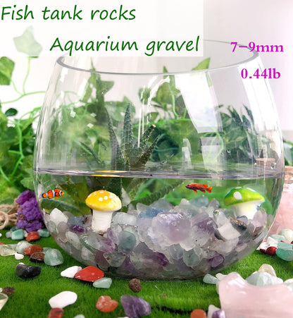 Obsidian Healing Crystal Chips Bulk Gemstones Sets Tumbled Crushed Stones Crushed Crystals Natural Rocks for Fountain Rocks Decoration Reiki Energy Balancing Meditation Aquarium Gravel 0.44lb