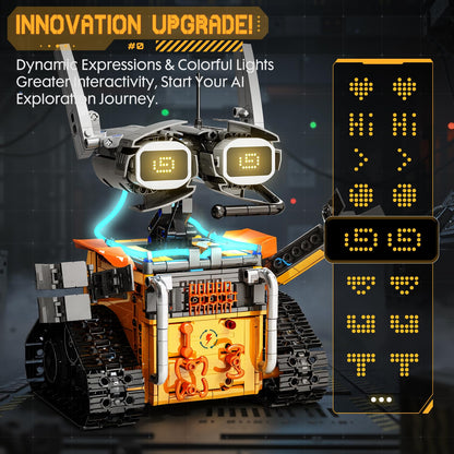5in1 STEM Robot Building Kits for Kids 6-12, App & Remote Control STEM Dinosaur Tank Robot Building Toys for Kids, 899Pcs DIY Science Building Sets, Erector Sets for Boys Girls Birthday Xmas Gifts