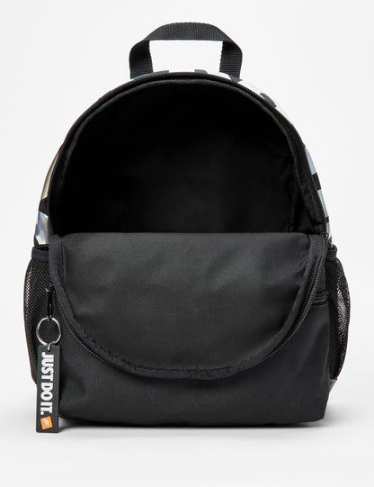 Nike Kid's Brasilia JDI Mini Backpack (11L), Black/Black/Holo, MISC