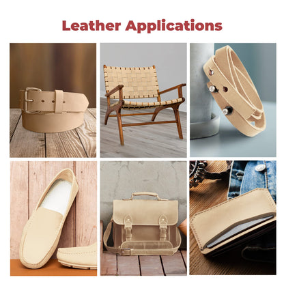 ELW 9-10 oz. (3.6-4 mm) Size: 3”x55” Vegetable Tanned Cowhide Full Grain Import Tooling Leather Belt Blanks, Straps/Strip for DIY & Craft, Harness, Holsters