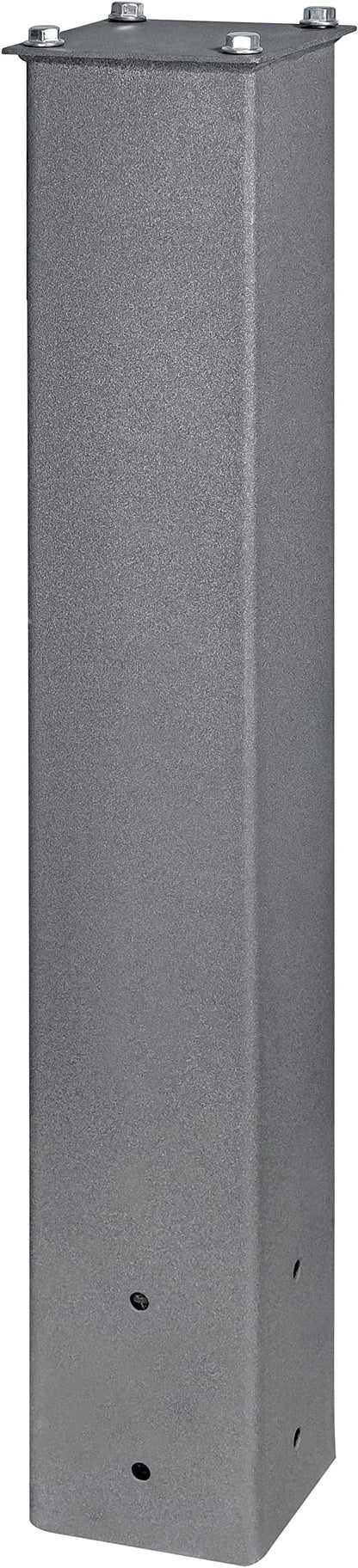 Mail Boss 7205 Package Master Curbside Locking Security Mailbox | Granite 21.5 x 12 x 16.5 inches & 7126 Surface Mount, Granite Mailbox Post