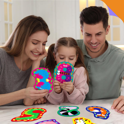 SpriteGru 10 Pieces Number Lacing Cards, 0-9 Double Sided Sewing Cards with 10 Colorful Laces, Imagination Development Lacing Toys Games for Children Educational and Learning Activity