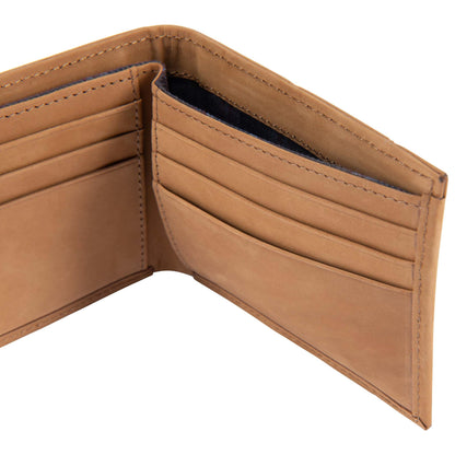 Carhartt Men’s Full Grain Saddle Leather Wallets, RFID Blocking Bifold, Trifold, and Front Pocket Options, Gifts for Men