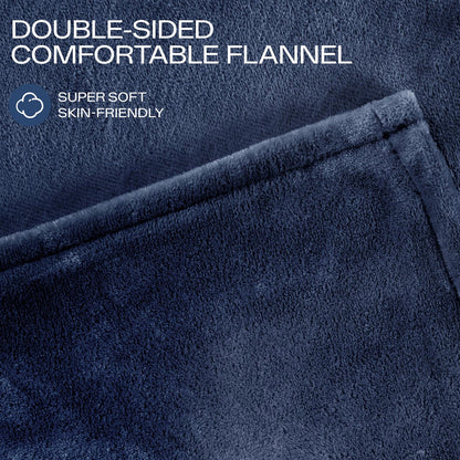 Heated Blanket Twin, Electric Blanket Soft Sherpa Flannel, 10 Hours Auto Shut-off & 8 Fast Heating Levels, Machine Washable ETL Certified, Heating Blanket for Bed & Sofa (62x84 inches, Gray)