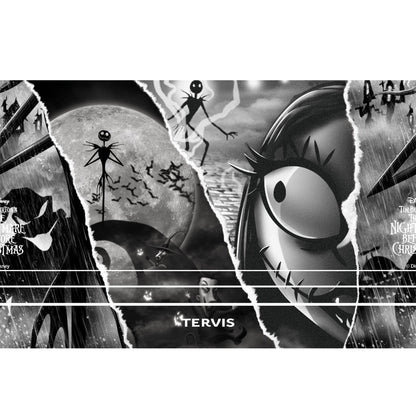 Tervis Traveler Disney - Nightmare Before Christmas Triple Walled Insulated Tumbler Travel Cup Keeps Drinks Cold & Hot, 30oz, Stainless Steel